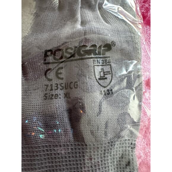 New Rosigrip Work Garden Gloves Size XL Gray - Picture 2 of 2